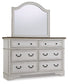 Brollyn Dresser and Mirror Cloud 9 Mattress & Furniture
