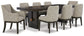Burkhaus Dining Table and 8 Chairs Cloud 9 Mattress & Furniture