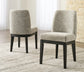 Burkhaus Dining UPH Side Chair (2/CN) Cloud 9 Mattress & Furniture