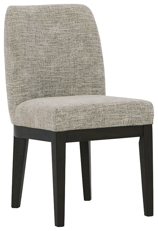 Burkhaus Dining UPH Side Chair (2/CN) Cloud 9 Mattress & Furniture