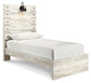 Cambeck Twin Panel Bed with Mirrored Dresser Cloud 9 Mattress & Furniture