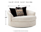 Cambri Oversized Round Swivel Chair Cloud 9 Mattress & Furniture