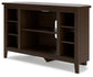 Camiburg Corner TV Stand/Fireplace OPT Cloud 9 Mattress & Furniture