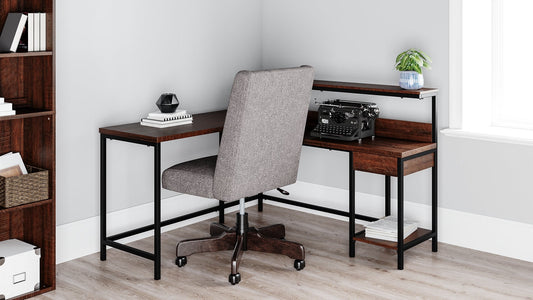 Camiburg L-Desk with Storage Cloud 9 Mattress & Furniture