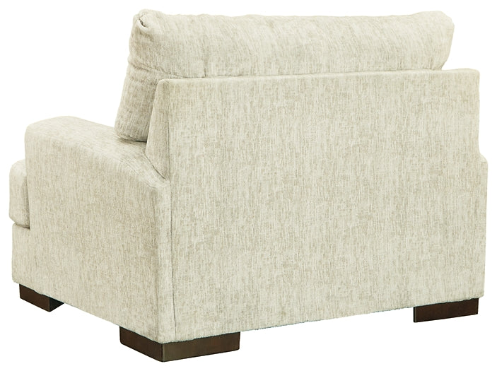 Caretti Chair and Ottoman Cloud 9 Mattress & Furniture