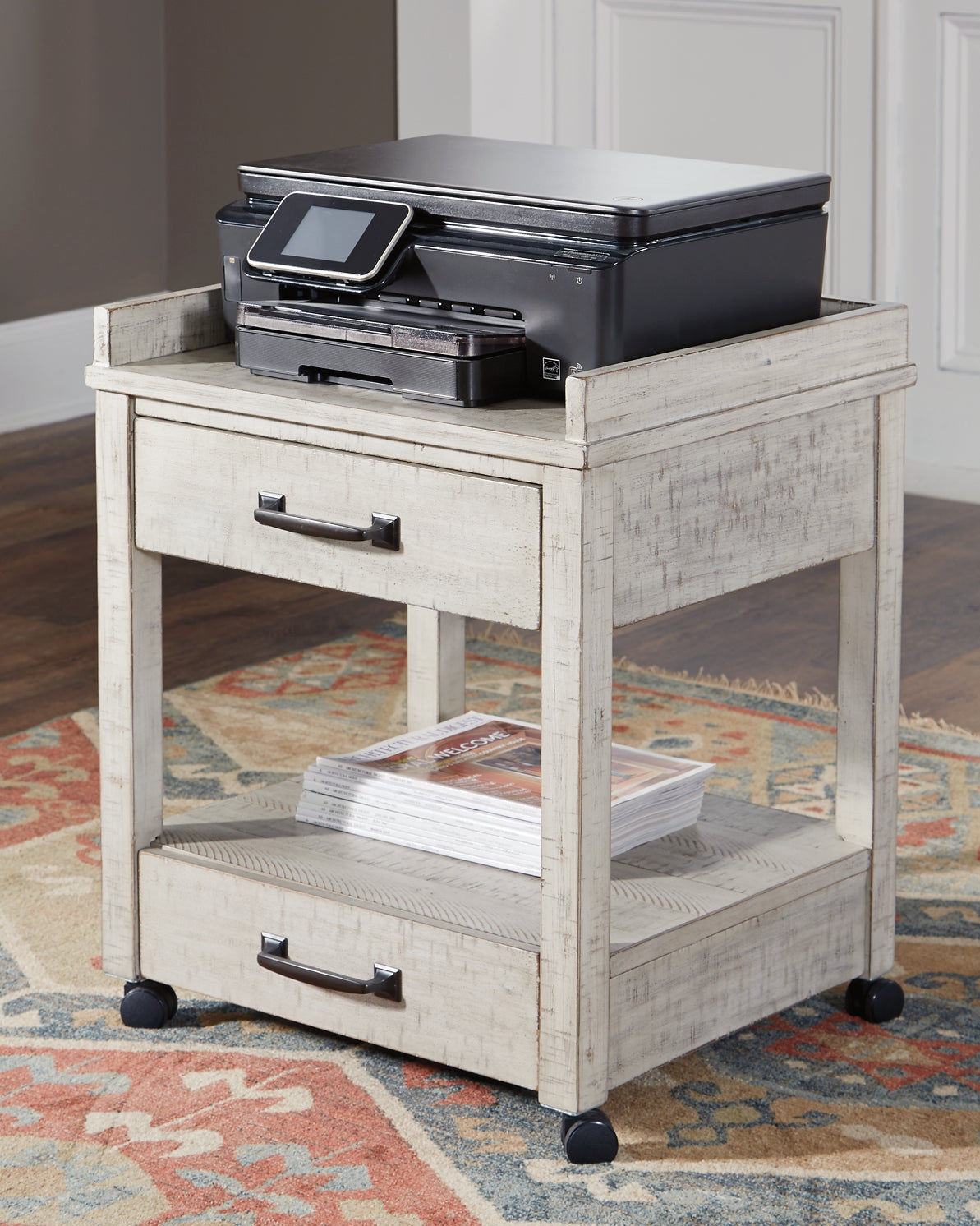 Carynhurst Printer Stand Cloud 9 Mattress & Furniture