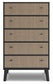 Charlang Five Drawer Chest Cloud 9 Mattress & Furniture