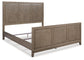 Chrestner California King Panel Bed with Mirrored Dresser and Chest Cloud 9 Mattress & Furniture