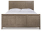 Chrestner King Panel Bed with Mirrored Dresser and Chest Cloud 9 Mattress & Furniture