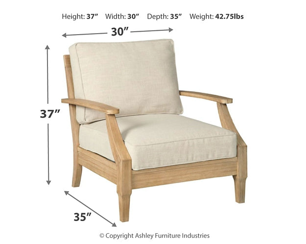 Clare View Lounge Chair w/Cushion (1/CN) Cloud 9 Mattress & Furniture