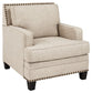 Claredon Chair and Ottoman Cloud 9 Mattress & Furniture