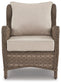 Clear Ridge Lounge Chair w/Cushion (2/CN) Cloud 9 Mattress & Furniture