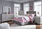 Coralayne Full Upholstered Bed with Mirrored Dresser, Chest and Nightstand Cloud 9 Mattress & Furniture