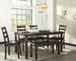 Coviar Dining Room Table Set (6/CN) Cloud 9 Mattress & Furniture