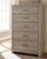 Culverbach King Panel Bed with Mirrored Dresser, Chest and 2 Nightstands Cloud 9 Mattress & Furniture