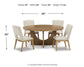Dakmore Dining Table and 4 Chairs Cloud 9 Mattress & Furniture