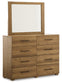 Dakmore Dresser and Mirror Cloud 9 Mattress & Furniture