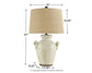 Emelda Ceramic Table Lamp (1/CN) at Cloud 9 Mattress & Furniture furniture, home furnishing, home decor