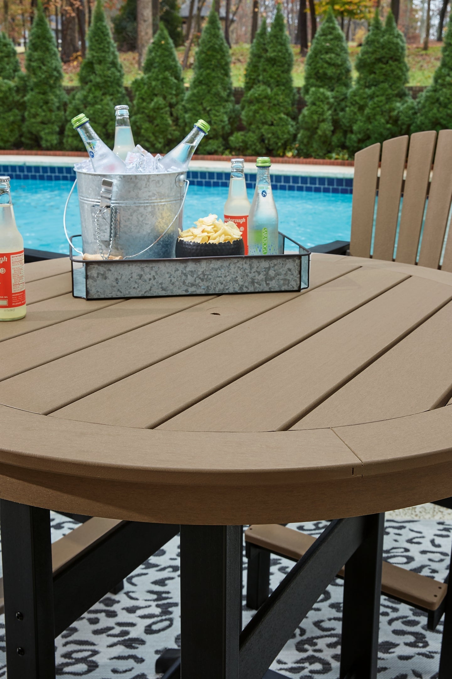Fairen Trail Outdoor Bar Table and 2 Barstools at Cloud 9 Mattress & Furniture furniture, home furnishing, home decor