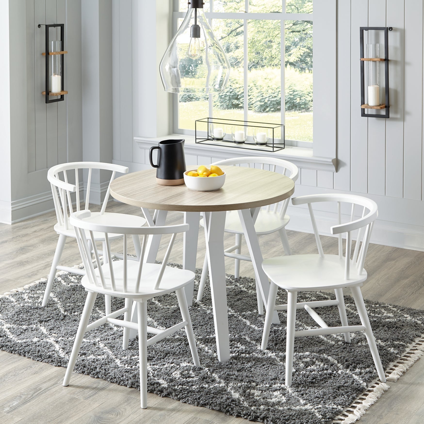 Grannen Dining Table and 4 Chairs at Cloud 9 Mattress & Furniture furniture, home furnishing, home decor