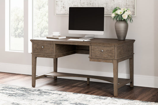 Janismore Home Office Storage Leg Desk at Cloud 9 Mattress & Furniture furniture, home furnishing, home decor