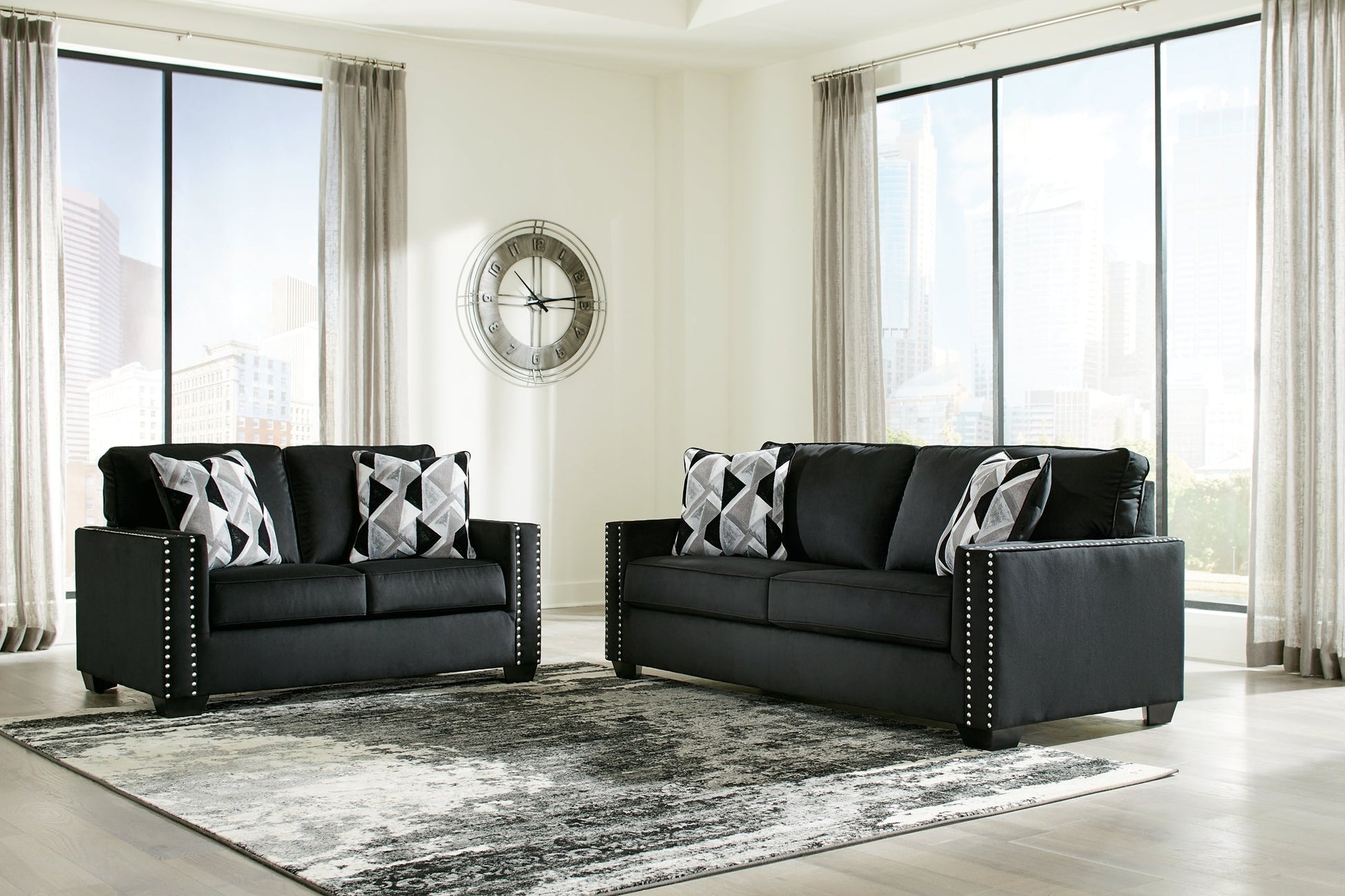 Gleston Sofa, Loveseat, Chair and Ottoman at Cloud 9 Mattress & Furniture furniture, home furnishing, home decor