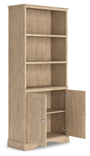 Elmferd Bookcase at Cloud 9 Mattress & Furniture furniture, home furnishing, home decor