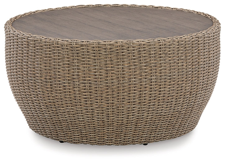 Danson Outdoor Coffee Table with End Table at Cloud 9 Mattress & Furniture furniture, home furnishing, home decor