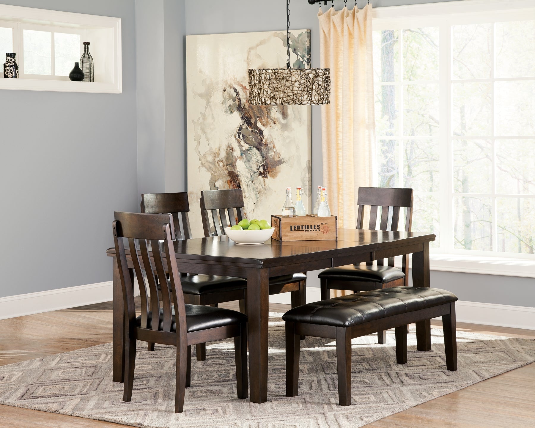 Haddigan RECT Dining Room EXT Table at Cloud 9 Mattress & Furniture furniture, home furnishing, home decor