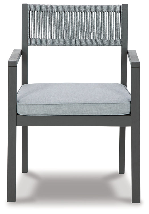 Eden Town Arm Chair With Cushion (2/CN) at Cloud 9 Mattress & Furniture furniture, home furnishing, home decor