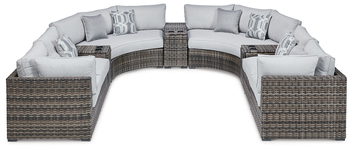 Harbor Court 9-Piece Outdoor Sectional at Cloud 9 Mattress & Furniture furniture, home furnishing, home decor