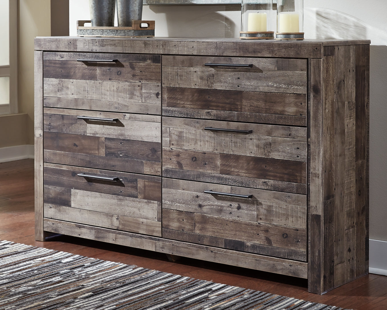 Derekson King Panel Bed with Dresser at Cloud 9 Mattress & Furniture furniture, home furnishing, home decor