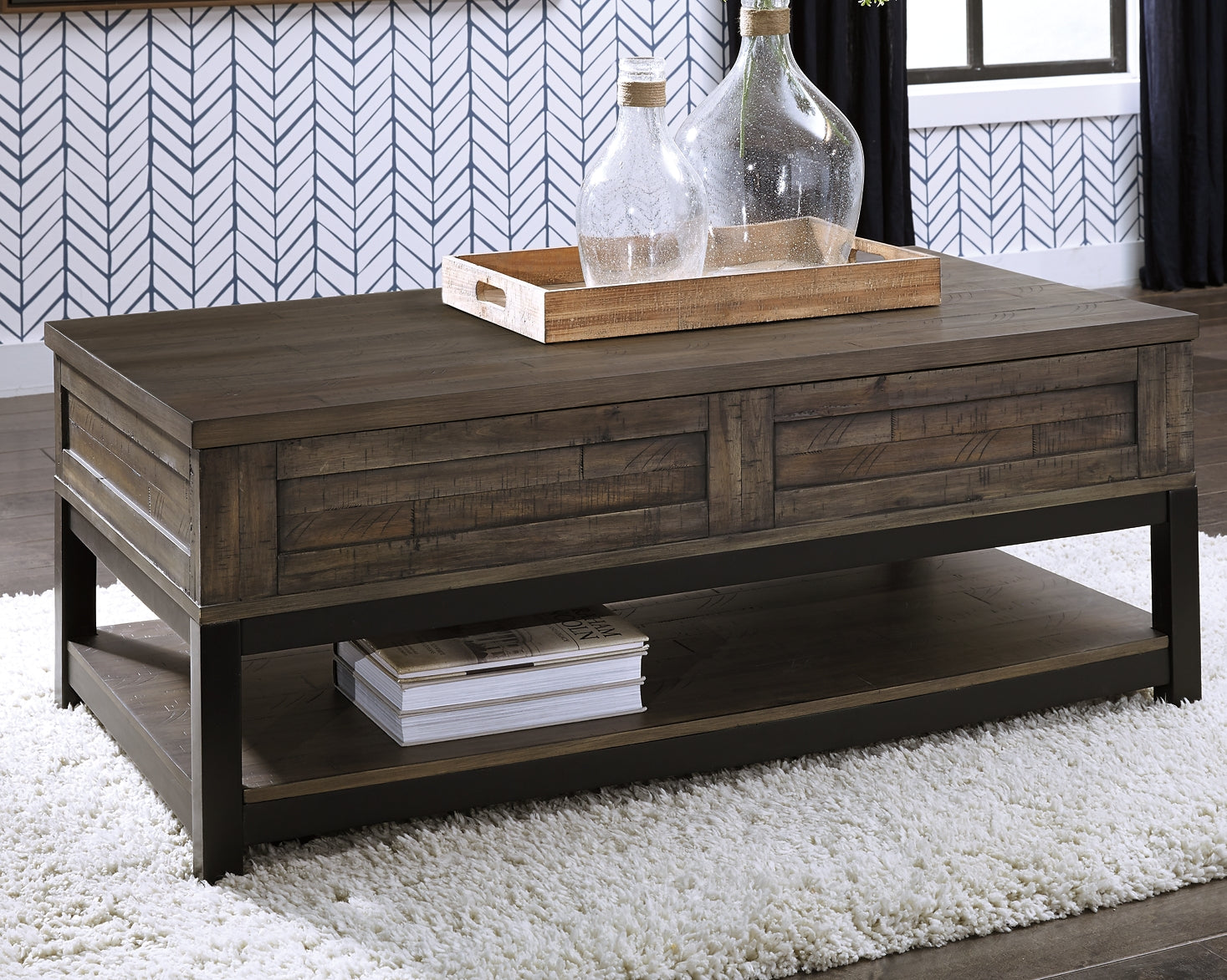 Johurst Coffee Table with 1 End Table at Cloud 9 Mattress & Furniture furniture, home furnishing, home decor