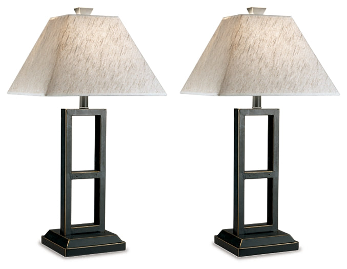 Deidra Metal Table Lamp (2/CN) at Cloud 9 Mattress & Furniture furniture, home furnishing, home decor