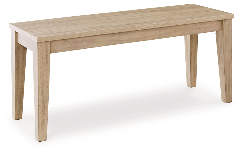 Gleanville Large Dining Room Bench at Cloud 9 Mattress & Furniture furniture, home furnishing, home decor