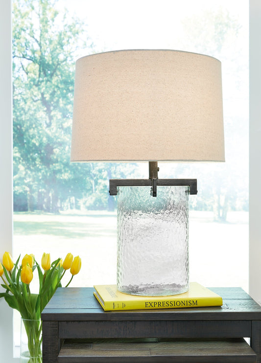 Fentonley Glass Table Lamp (1/CN) at Cloud 9 Mattress & Furniture furniture, home furnishing, home decor