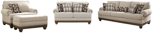 Harleson Sofa, Loveseat, Chair and Ottoman at Cloud 9 Mattress & Furniture furniture, home furnishing, home decor