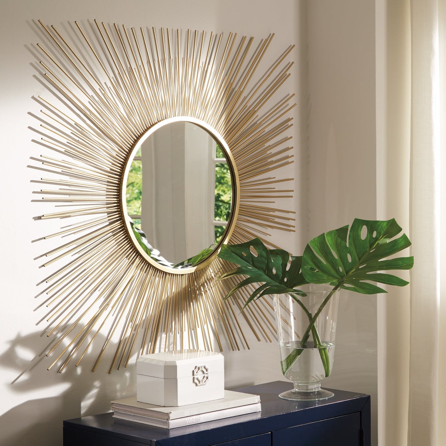Elspeth Accent Mirror at Cloud 9 Mattress & Furniture furniture, home furnishing, home decor
