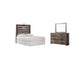 Drystan Twin Panel Headboard with Mirrored Dresser at Cloud 9 Mattress & Furniture furniture, home furnishing, home decor