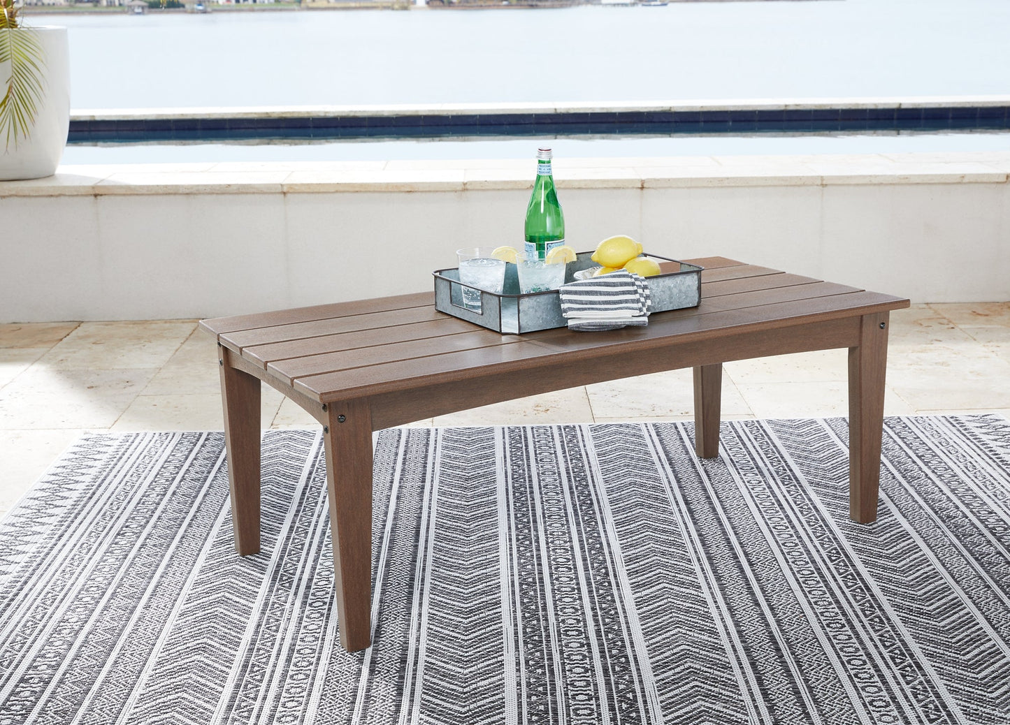 Emmeline Outdoor Coffee Table with 2 End Tables at Cloud 9 Mattress & Furniture furniture, home furnishing, home decor