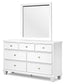 Fortman Dresser and Mirror at Cloud 9 Mattress & Furniture furniture, home furnishing, home decor