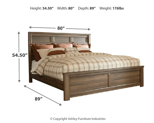 Juararo California King Panel Bed with Dresser at Cloud 9 Mattress & Furniture furniture, home furnishing, home decor