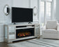 Flamory LG TV Stand w/Fireplace Option at Cloud 9 Mattress & Furniture furniture, home furnishing, home decor