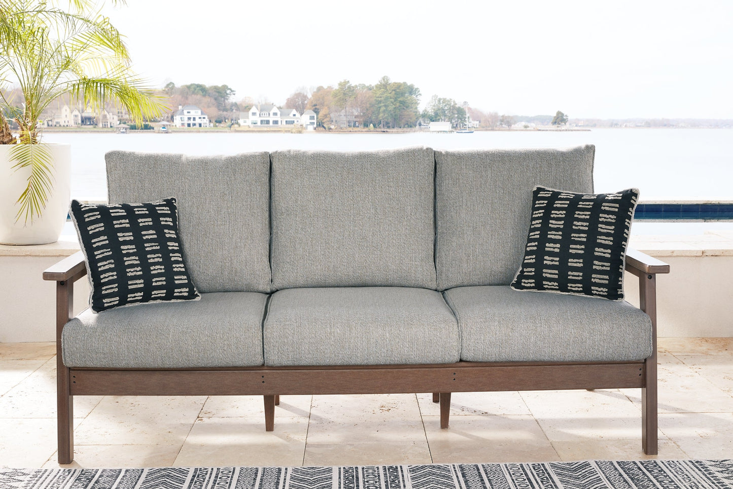 Emmeline Sofa with Cushion at Cloud 9 Mattress & Furniture furniture, home furnishing, home decor
