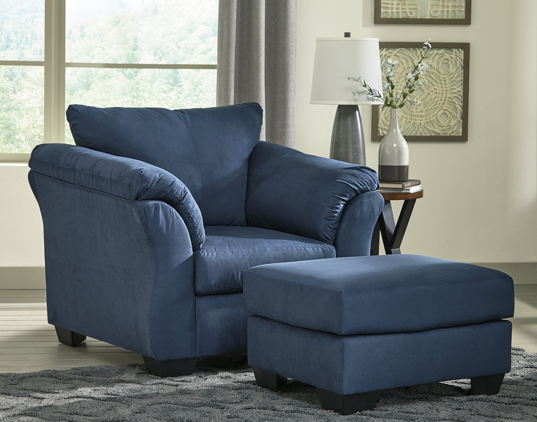 Darcy Chair and Ottoman at Cloud 9 Mattress & Furniture furniture, home furnishing, home decor