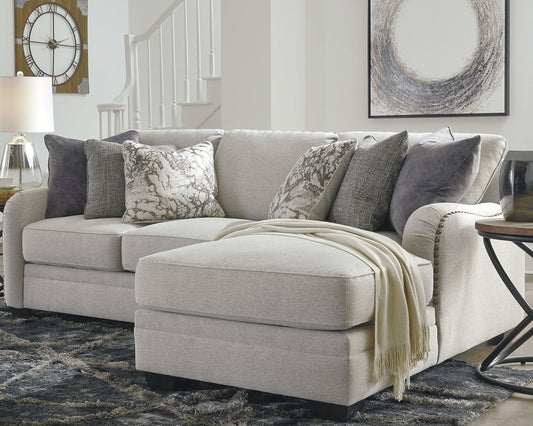 Dellara 2-Piece Sectional with Chaise at Cloud 9 Mattress & Furniture furniture, home furnishing, home decor