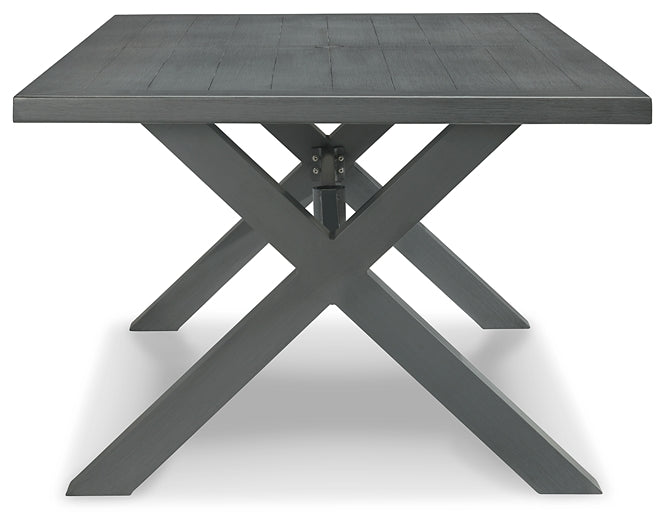 Elite Park RECT Dining Table w/UMB OPT at Cloud 9 Mattress & Furniture furniture, home furnishing, home decor