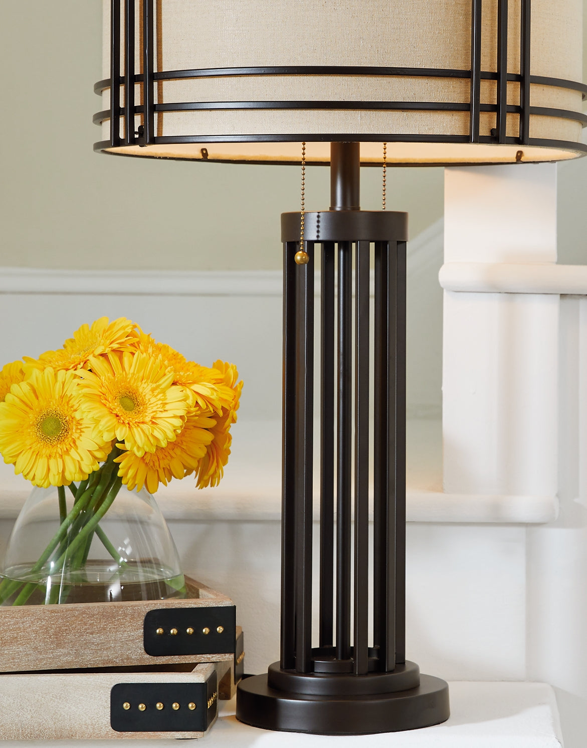 Hanswell Metal Table Lamp (1/CN) at Cloud 9 Mattress & Furniture furniture, home furnishing, home decor