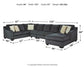 Eltmann 4-Piece Sectional with Chaise at Cloud 9 Mattress & Furniture furniture, home furnishing, home decor