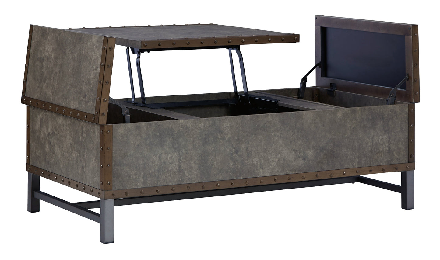 Derrylin Lift Top Cocktail Table at Cloud 9 Mattress & Furniture furniture, home furnishing, home decor